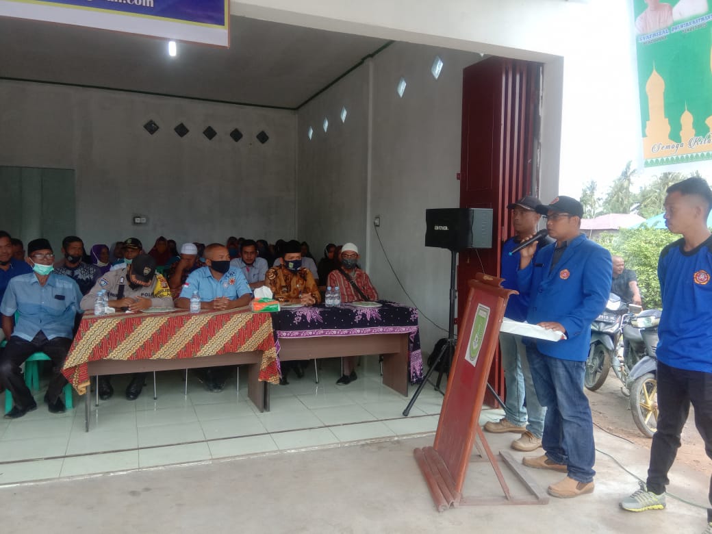 Pengurus Karang Taruna Kirana Sejahtera Bangsal Aceh Resmikan Sekretariatnya