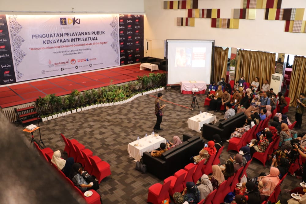 DJKI Dan Kemenkumham Riau Sosialisasikan Pentingnya Perlindungan HAKI